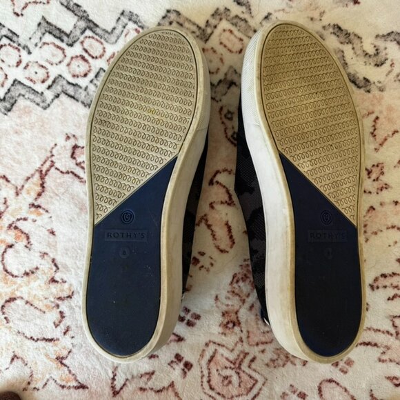 Rothy's The Original Slip On Sneaker in Grey Camo - Picture 6 of 6